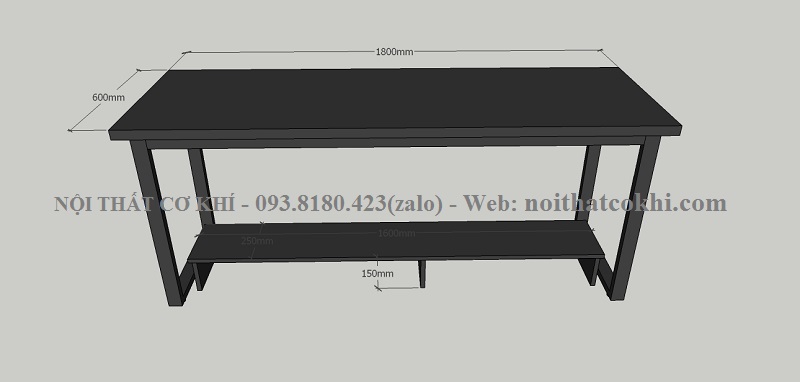 Cấu trúc cơ bản của bàn gaming chữ U